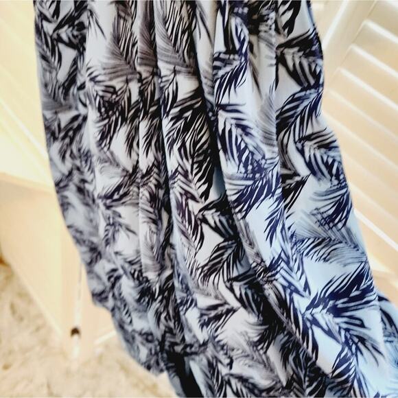 SEE BY CHLOE PALM PRINT BLUE SIZE US 2 - Picture 4 of 9